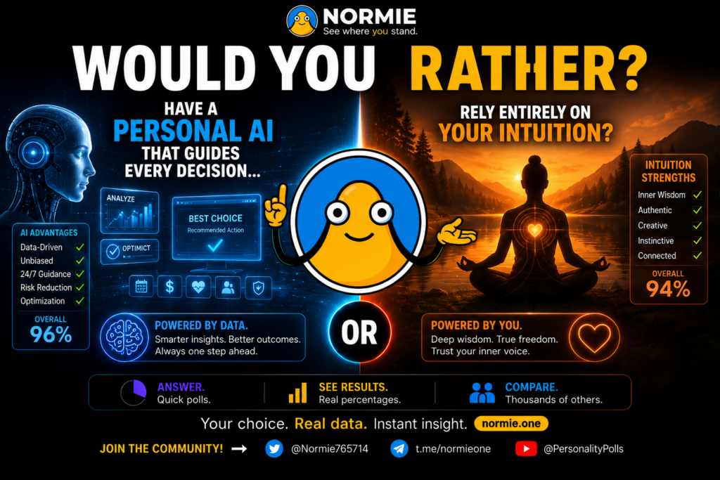 AI or Intuition - Normie Polls