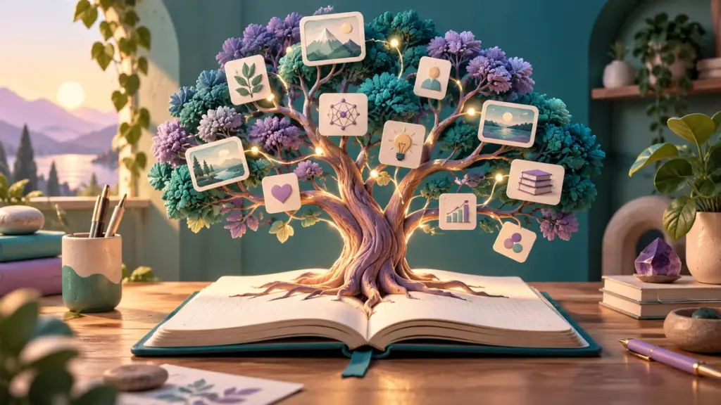 A Second Brain You Can Actually Find Things In — original editorial illustration