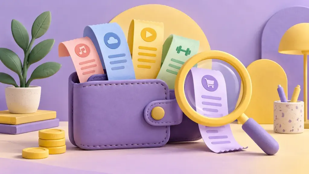 The Subscription Audit: Find What Still Earns Its Place — original editorial illustration