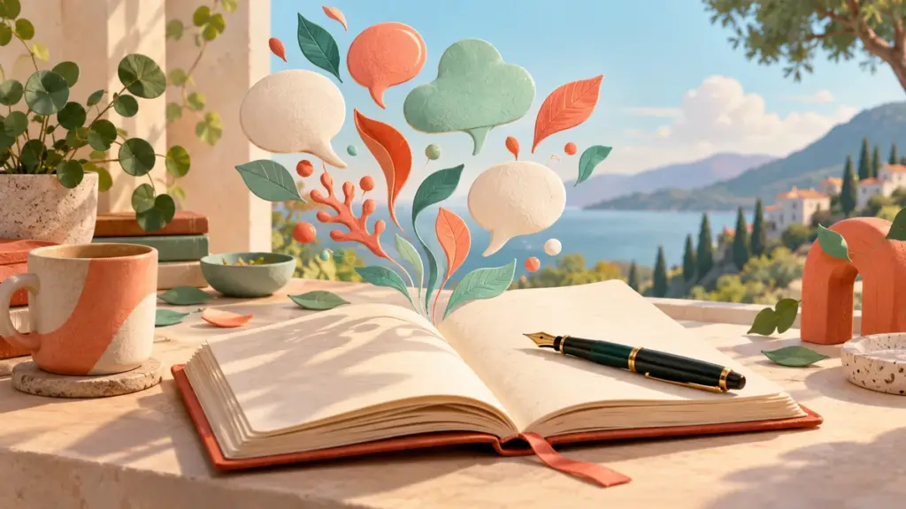 Five Journals for Five Different Kinds of Thinking — original editorial illustration